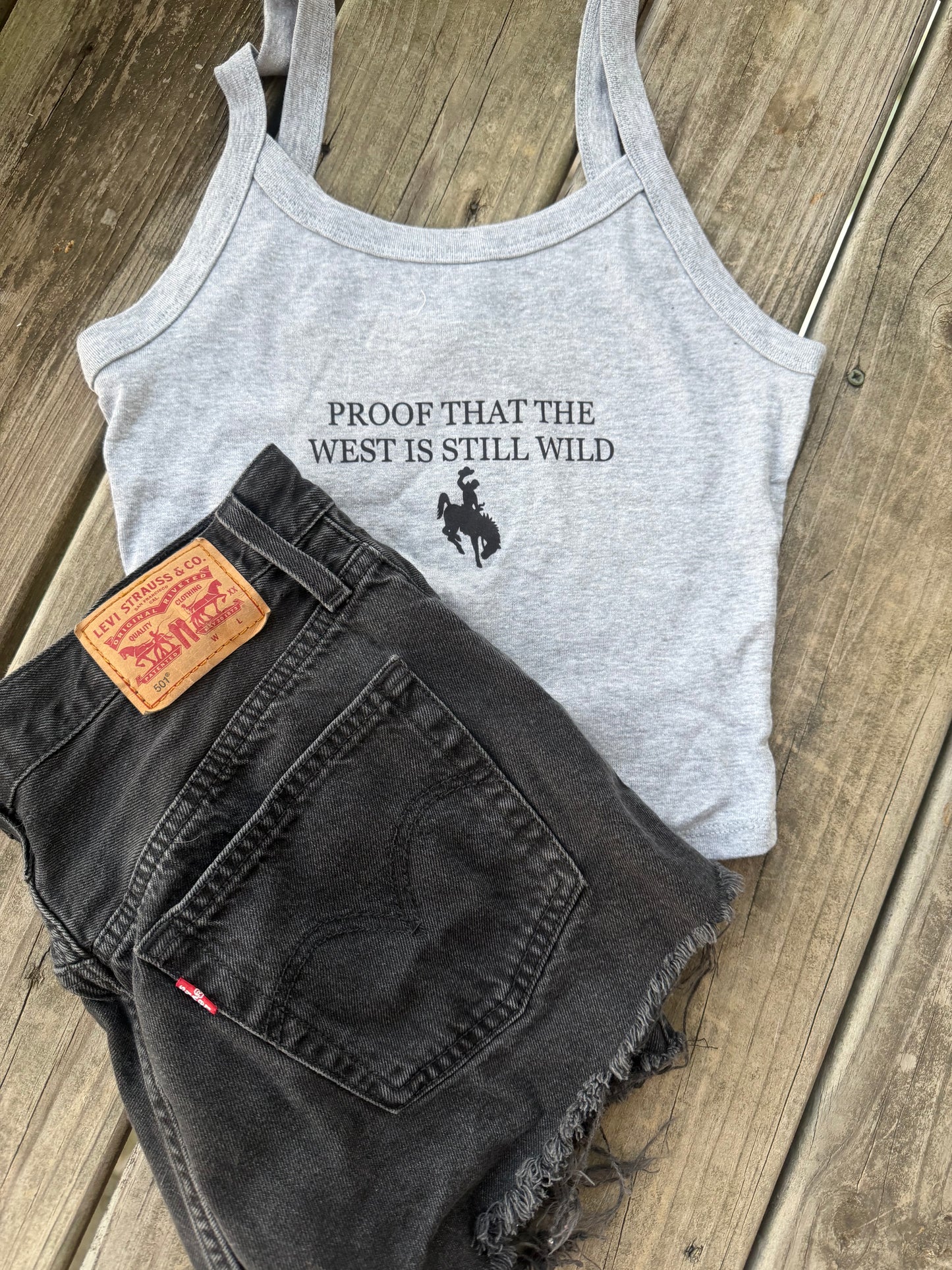 Proof that the West is Still Wild Tank Top