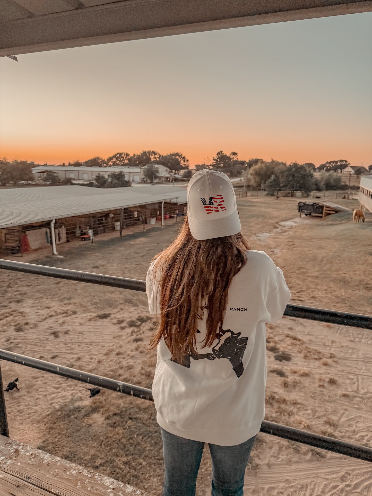 American Flag Logo Hat